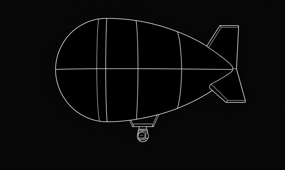 HAGAR Aerostat Wireframe